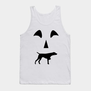 pumpkin German shorthaired pointer dog Halloween Tank Top